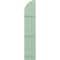 Ekena Millwork Americraft 3-Board (3 Batten) Wood Joined Board-n-Batten Shutters w/ Arch Top, ARW401BQ311X75SGH, PR ARW401BQ311X75SGH - alternate 7